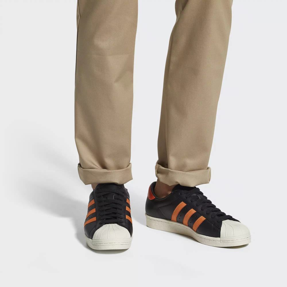 Adidas Superstar OG Tenis Negros Para Hombre (MX-58303)